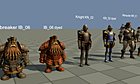 Ironbreaker, Knight and Marauder armour, plain and dyed