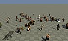 Fifty characters and creatures, animated from the original files