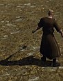 A Warrior Priest takes on a Potbelly Boar