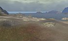 Nordland's shore with the original terrain, water and sky