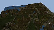All of Nordland's terrain, rebuilt from the original height data