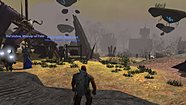 The Chaos camp in Norsca, under its floating rocks